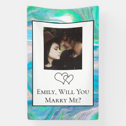 Personalized Will  You Marry Me    Banner