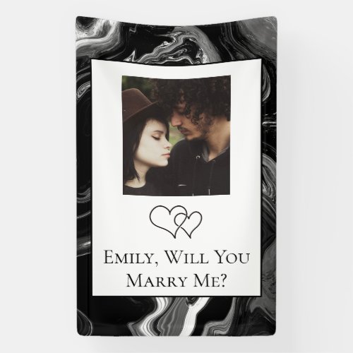 Personalized Will  You Marry Me    Banner