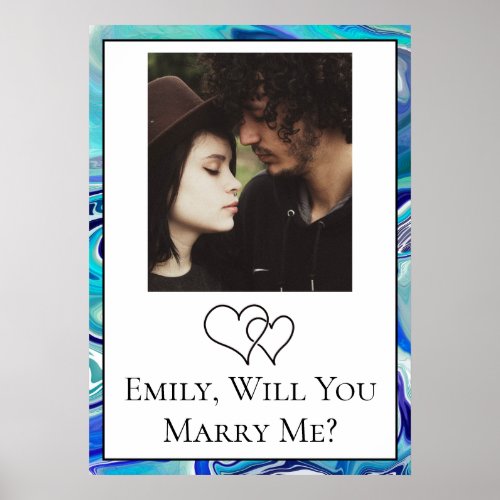 Personalized Will  You Marry Me    Poster