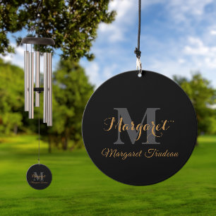 Personalized Wind Chime with Name & Initials