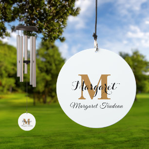 Personalized Wind Chime with Name & Initials