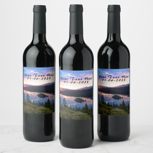 Personalized Wine Bottle Labels (Bottles)
