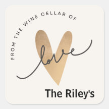 Personalized Wine Cellar Stickers