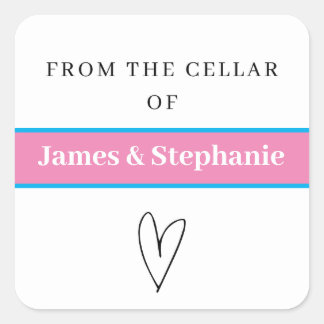 Personalized Wine Cellar Stickers