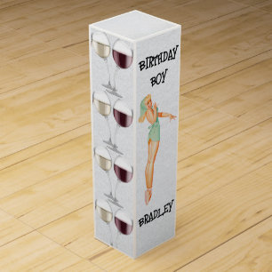 Personalized Wine Gift Box