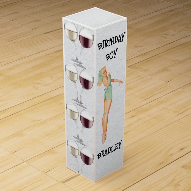 Personalized Wine Gift Box (Front)