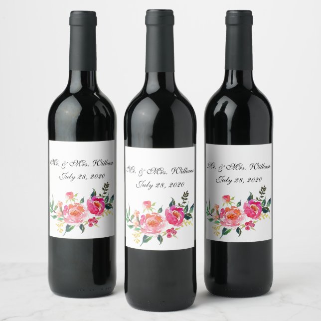 Personalized wine label (Bottles)