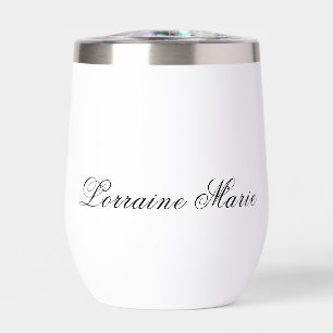 Personalized Wine Tumbler
