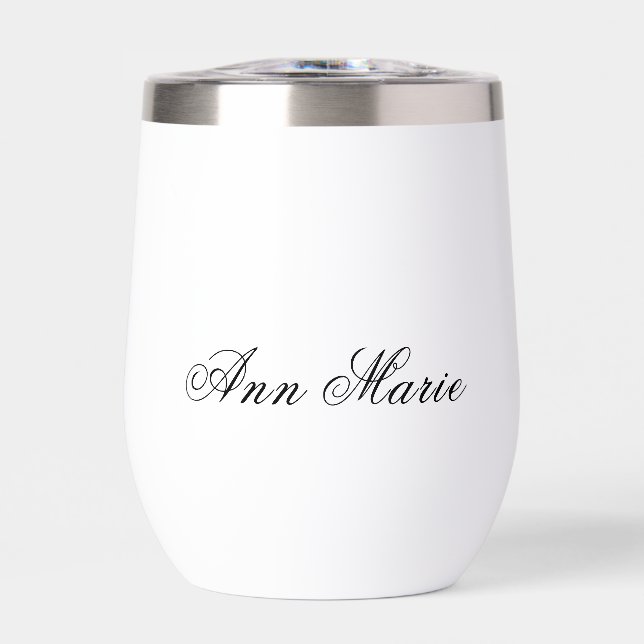 Personalized Wine Tumbler (Front)
