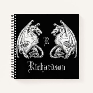 Personalized Winged Dragons 