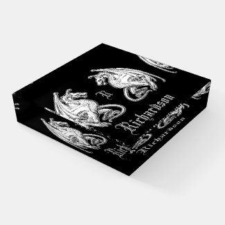 Personalized Winged Dragons