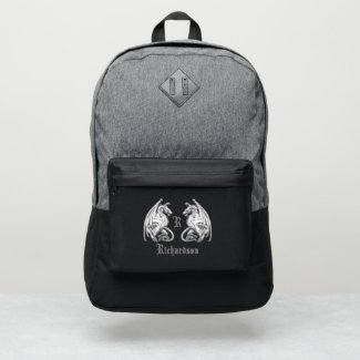 Personalized Winged Dragons Port Authority® Backpack