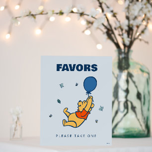 Personalized Winnie the Pooh Baby Shower Welcome Foam Board
