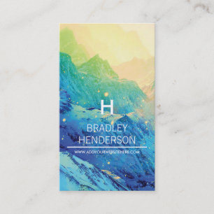 Personalized Winter Business Card