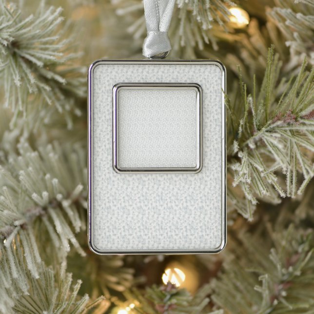 Personalized Winter Geometric Pattern Christmas Ornament (Tree)