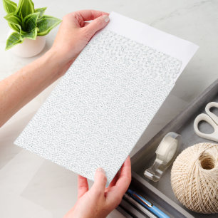 Personalized Winter Geometric Pattern Envelope Mailers