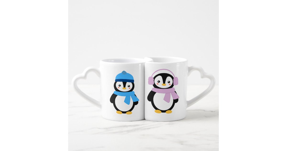Penguin Mug, Penguin Mug Funny, Personalized Couple When Penguins