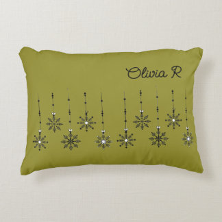 Personalized Winter Wonderland Accent Pillow