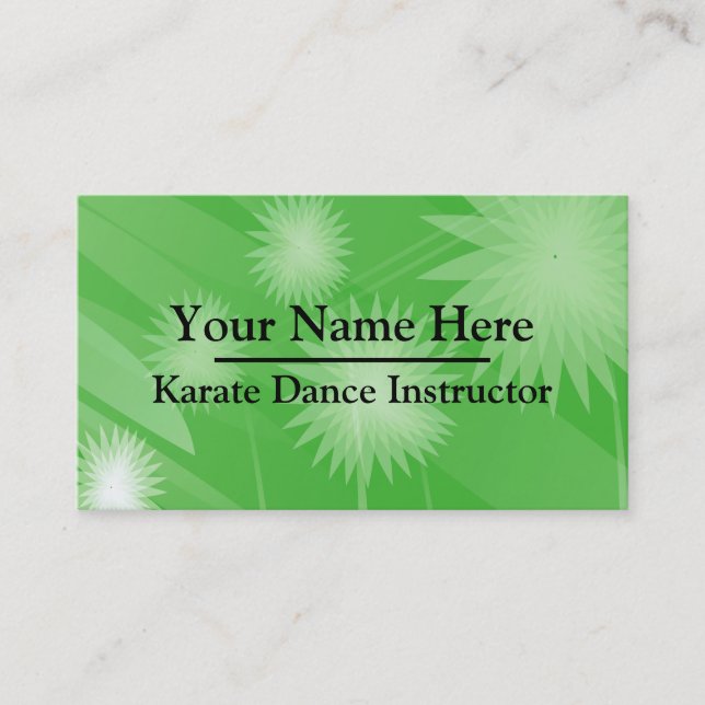 Personalized Wish Lion Business Card (Front)