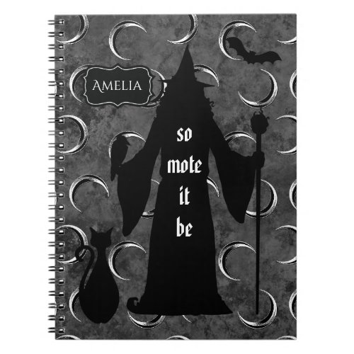 Personalized Witch Notebook Journal