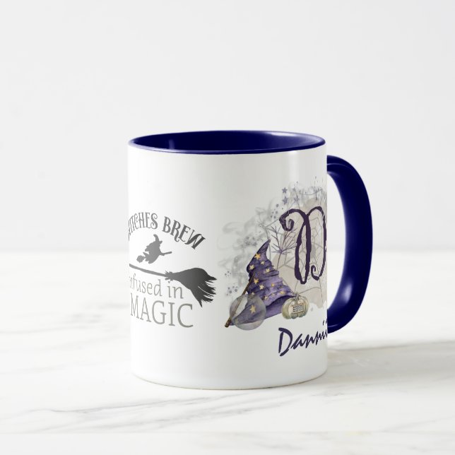Personalized Witches Brew Mug (Front Right)
