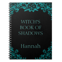 Personalized Witch's Book Of Shadows Notebook