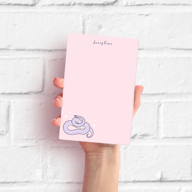 Personalized Witchy Snake Sticky Notes (Creator Uploaded)