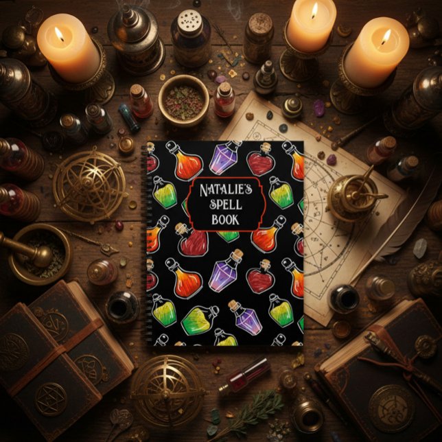 Personalized Witchy Spell Book Planner  (Creator Uploaded)