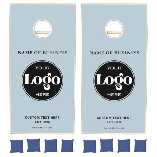 Personalized with Business Name or Logo Cornhole Set