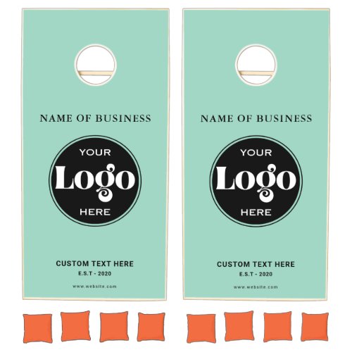 Personalized with Business Name or Logo Cornhole Set