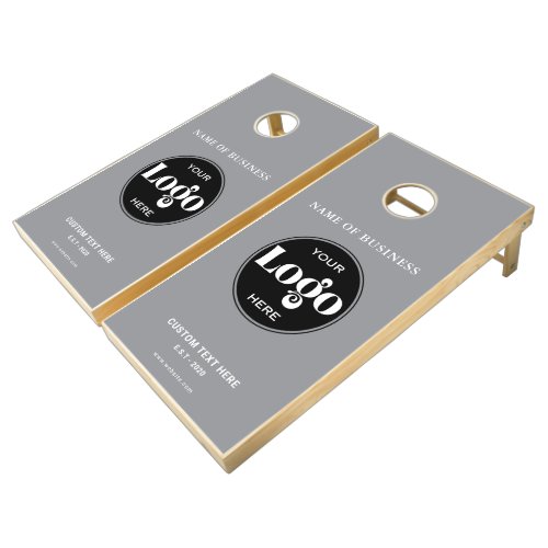 Personalized with Business Name or Logo Cornhole Set