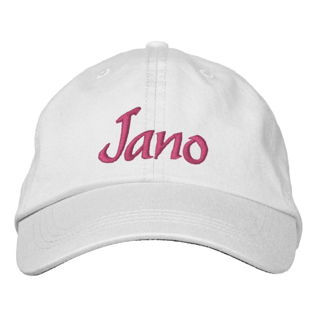 Personalized With Embroidered Name Embroidered Baseball Cap (Front)