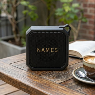 Personalized With Last Name or Nickname on Them Bluetooth Speaker