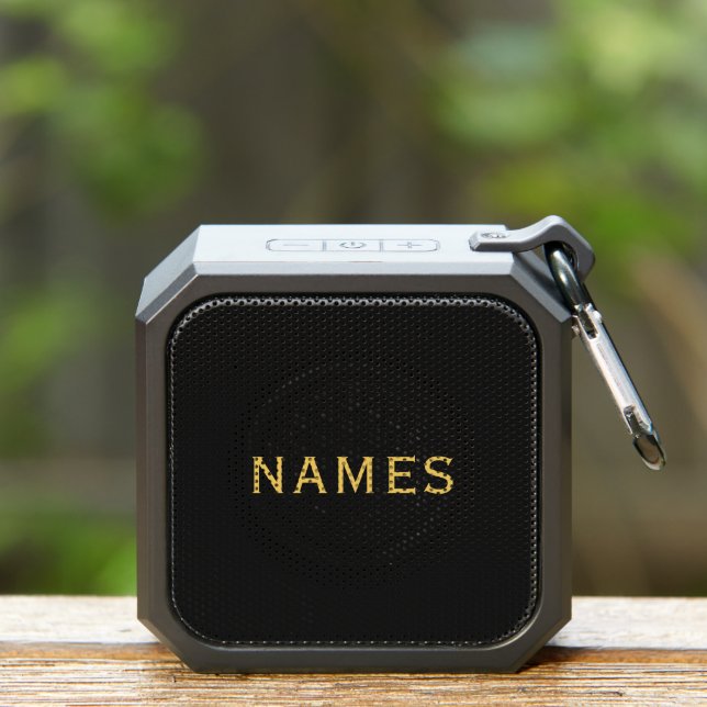 Personalized With Last Name or Nickname on Them Bluetooth Speaker (Insitu(Outdoor))