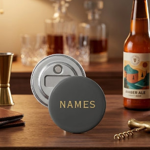 Personalized With Last Name or Nickname on Them Bottle Opener