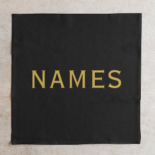 Personalized With Last Name or Nickname on Them Cloth Napkin