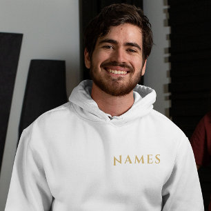 Personalized With Last Name or Nickname on Them Hoodie