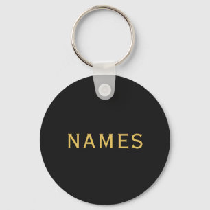 Personalized With Last Name or Nickname on Them Keychain