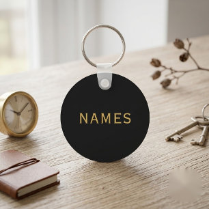 Personalized With Last Name or Nickname on Them Keychain