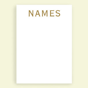 Personalized With Last Name or Nickname on Them Letterhead