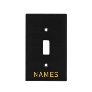 Personalized With Last Name or Nickname on Them Light Switch Cover