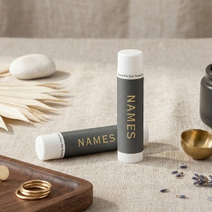 Personalized With Last Name or Nickname on Them Lip Balm