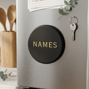 Personalized With Last Name or Nickname on Them Magnet