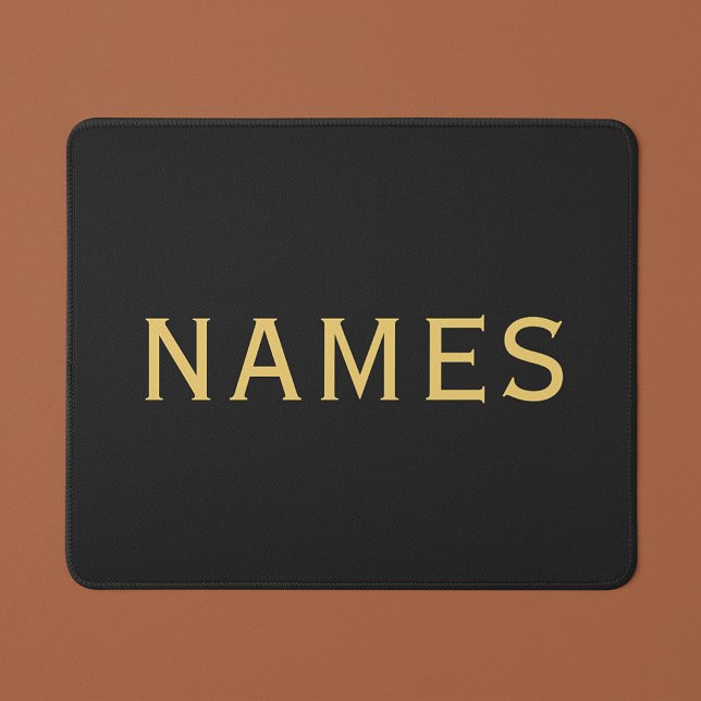 Personalized With Last Name or Nickname on Them Mouse Pad (Creator Uploaded)