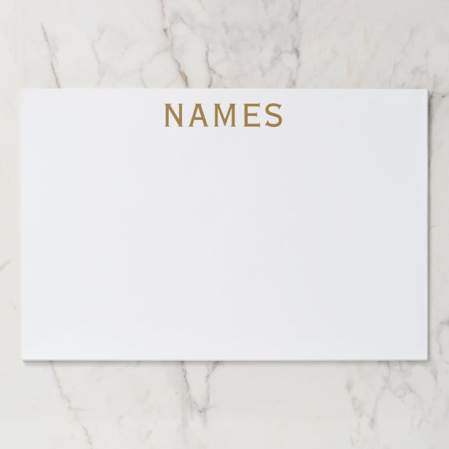 Personalized With Last Name or Nickname on Them Paper Pad (Front)