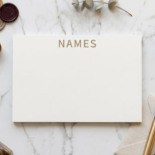 Personalized With Last Name or Nickname on Them Paper Pad