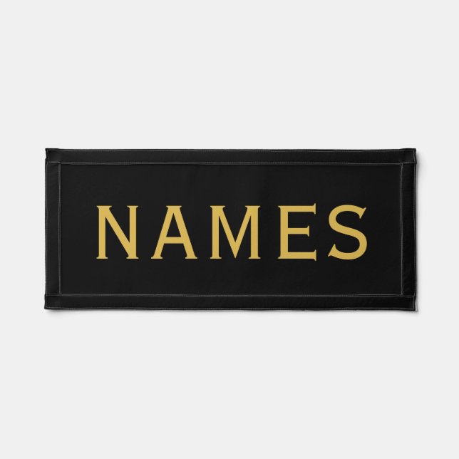 Personalized With Last Name or Nickname on Them Pennant (Front)