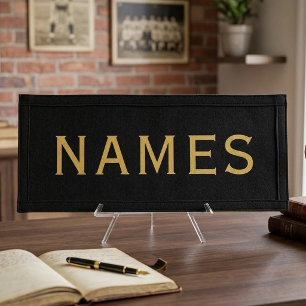 Personalized With Last Name or Nickname on Them Pennant