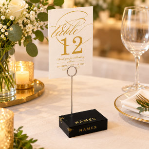 Personalized With Last Name or Nickname on Them Place Card Holder