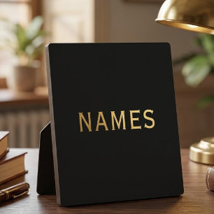 Personalized With Last Name or Nickname on Them Plaque